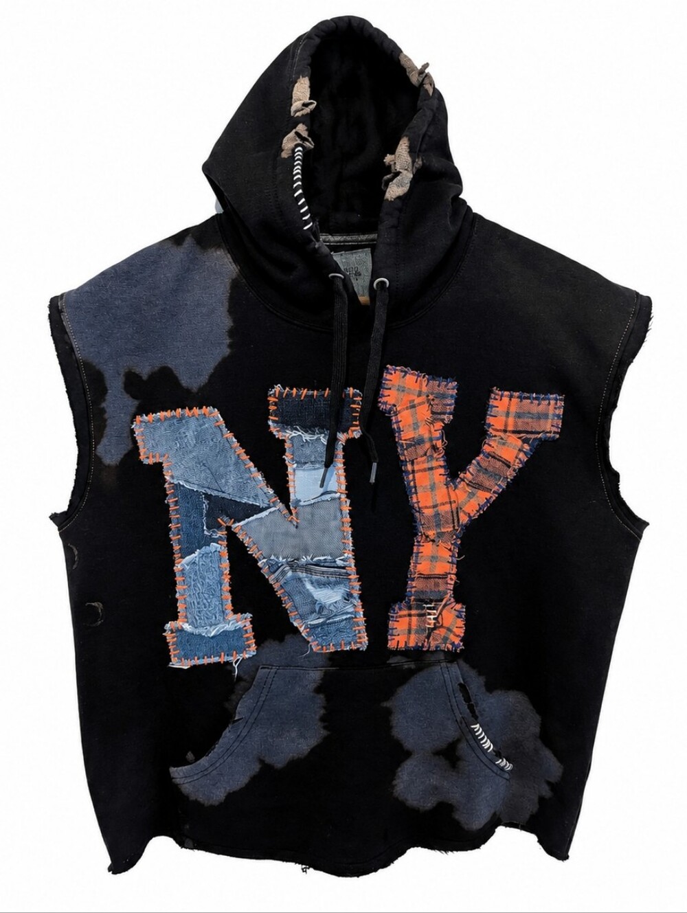 NY Cutoff Hoodie (Chest 36-38")